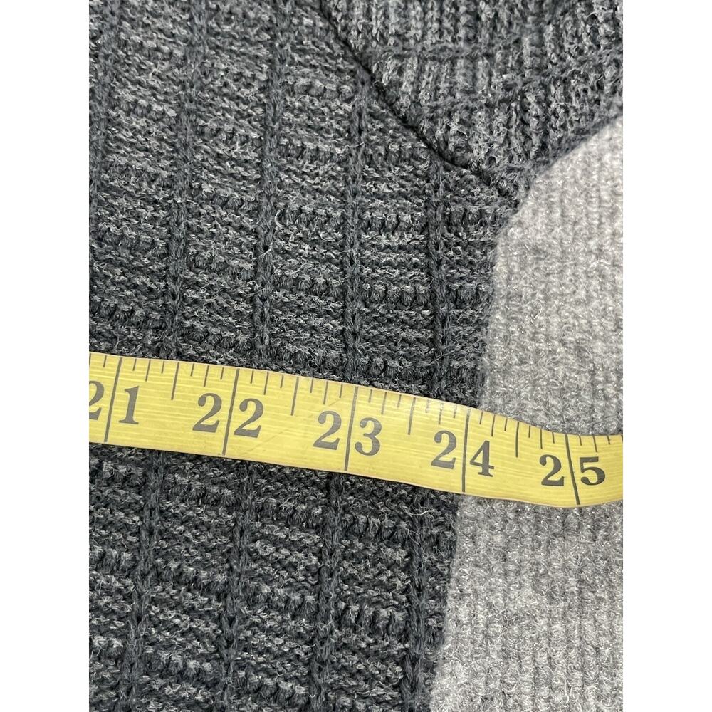 Perry Ellis Sweater Women's Large Long Sleeve Pullover Navy Blue Cotton N44 - Picture 8 of 10